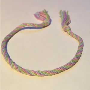 Woven bracelet, friendship bracelet, string